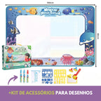 Tapete Mágico DoodleSplash | Desenho com Água 100x80cm