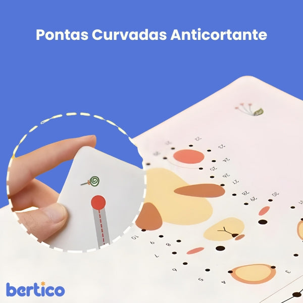 Caderno de Atividades Infantil MagicBook — Desenvolve concentração, raciocínio e autonomia em 15 minutos por dia, COMPRE 2 E LEVE 3