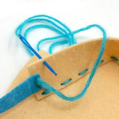 Kit de Costura de Bolsa Infantil Montessori. Desenvolve foco e concentração - ULTIMAS UNIDADES