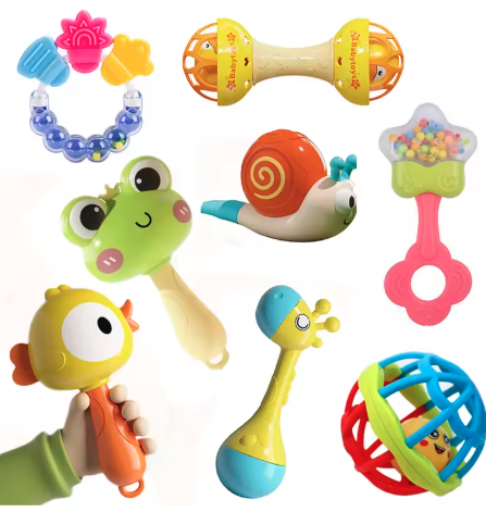 Kit Chocalhos Sensoriais Encanto™ Bebê