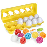 Egg Play | Caixa Sensorial Educativa com Ovos de Encaixe Montessori