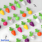 Embalagem da MiniHorta Kids com ilustração colorida. Presente educativo ideal para bebês e crianças em fase pré-escolar