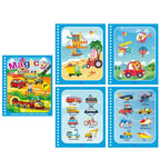 Livro Mágico Reutilizável | Pintura com Água Infantil
