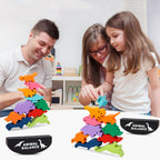 EquilibraZoo | Blocos de Madeira Animais Educativos